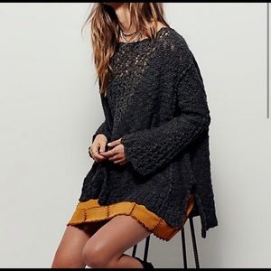 Free people style boho sweater